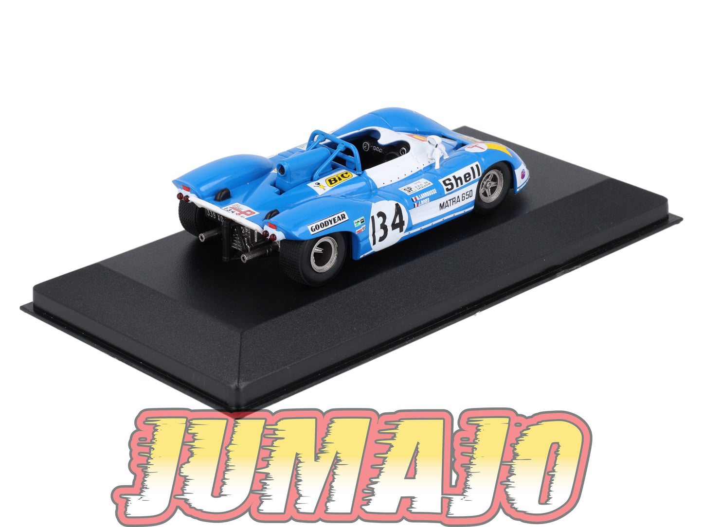 RFR43 voiture 1/43 IXO Rallye Française SIMCA Matra MS650 G.Larrousse 1971 #134