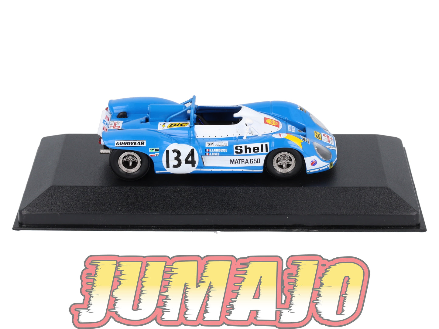 RFR43 voiture 1/43 IXO Rallye Française SIMCA Matra MS650 G.Larrousse 1971 #134