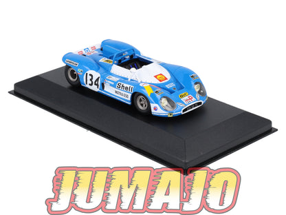 RFR43 voiture 1/43 IXO Rallye Française SIMCA Matra MS650 G.Larrousse 1971 #134