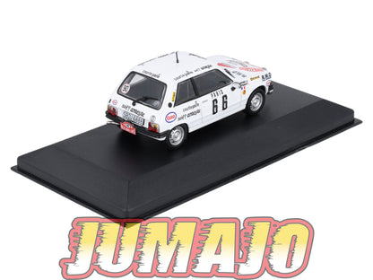 RFR45 voiture 1/43 IXO Rallye Française PEUGEOT 104 ZS J-L.Trintignant 1982 #66