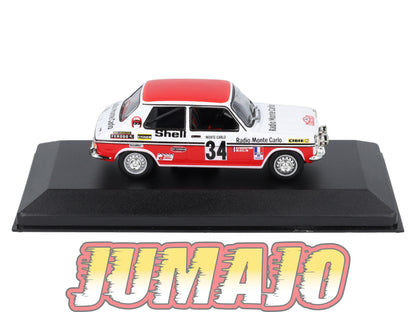 RFR47 voiture 1/43 IXO Altaya Rallye Française SIMCA 1100 S B.Fiorentino 1972 #34