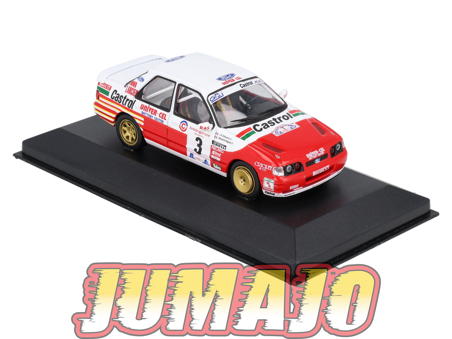 RFR48 voiture 1/43 IXO Rallye Française FORD Sierra Cosworth 4x4 B.Beguin 1992 #3