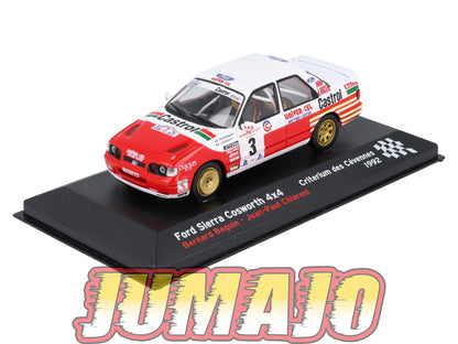 RFR48 voiture 1/43 IXO Rallye Française FORD Sierra Cosworth 4x4 B.Beguin 1992 #3