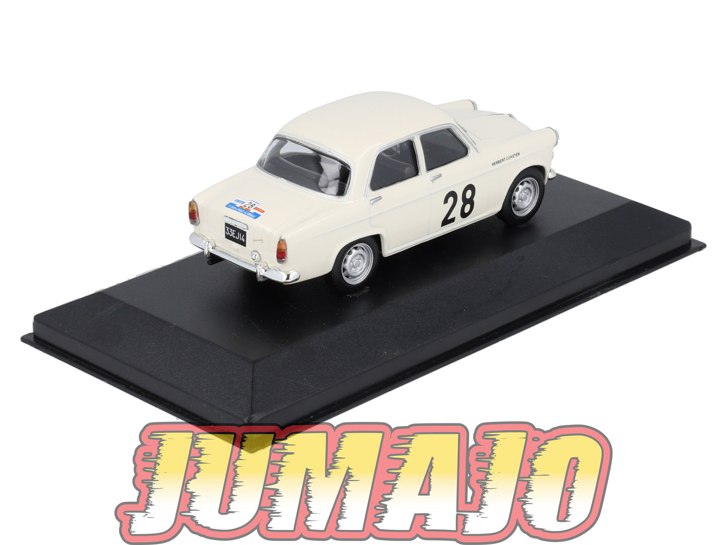 RFR49 1/43 IXO Altaya Rallye Française ALFA ROMEO Giulietta TI B.Consten #28 1958