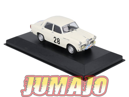 RFR49 1/43 IXO Altaya Rallye Française ALFA ROMEO Giulietta TI B.Consten #28 1958