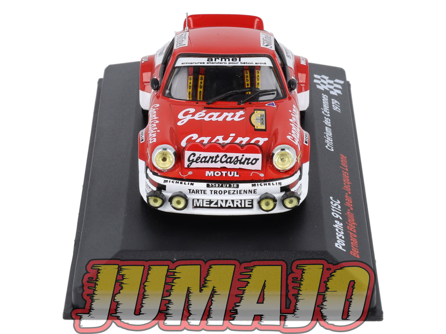 RFR4 voiture 1/43 IXO Rallye Française PORSCHE 911SC B.Beguin 1979 #1