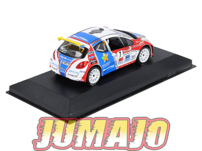 RFR51 voiture 1/43 IXO Rallye Française PEUGEOT 207 S2000 G.Canivenq 2009 #7