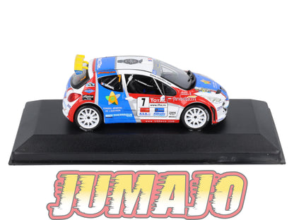 RFR51 voiture 1/43 IXO Rallye Française PEUGEOT 207 S2000 G.Canivenq 2009 #7