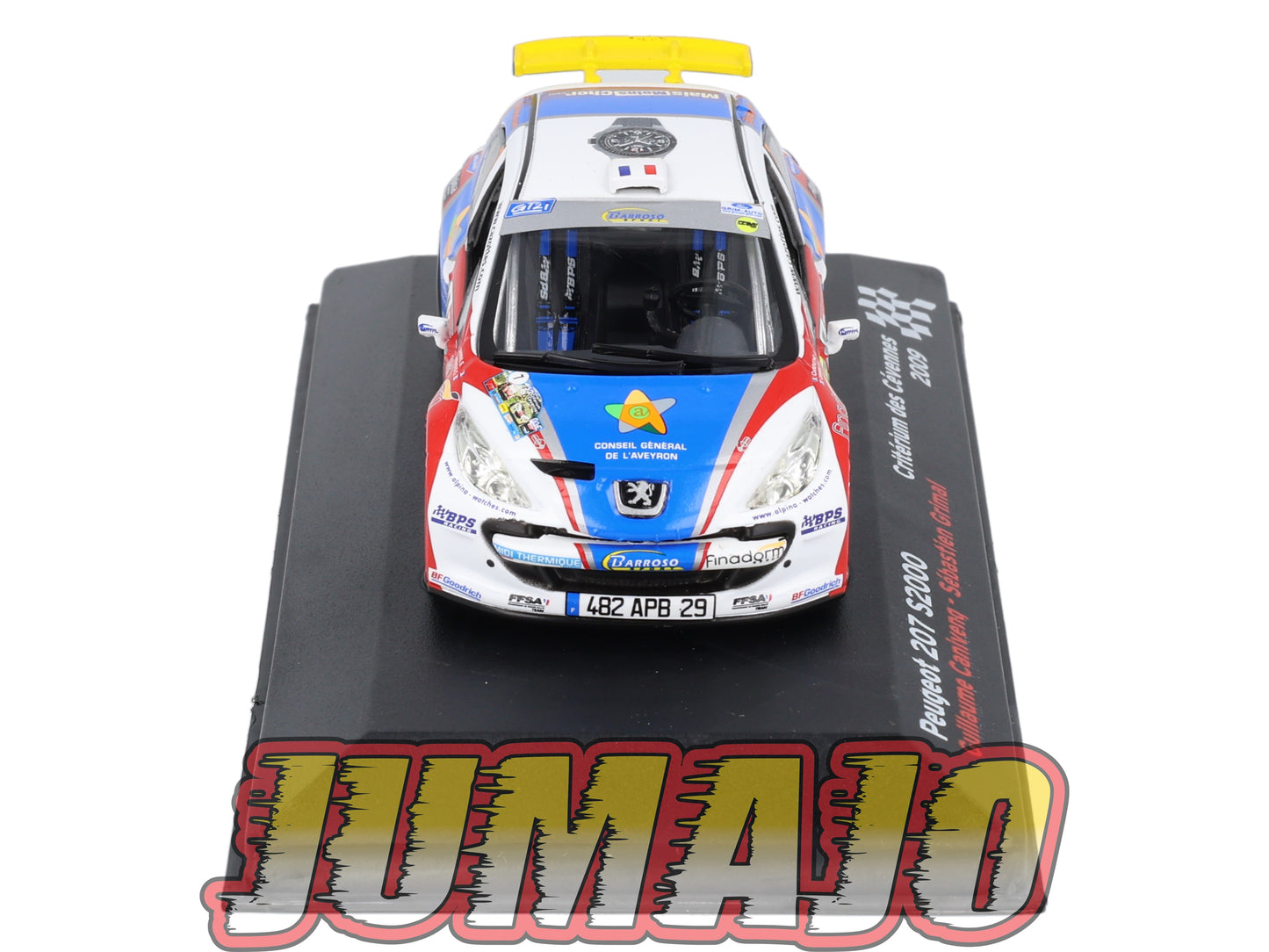 RFR51 voiture 1/43 IXO Rallye Française PEUGEOT 207 S2000 G.Canivenq 2009 #7