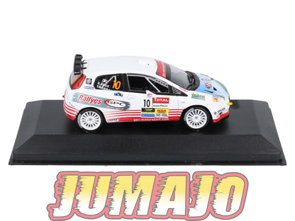 RFR54 voiture 1/43 IXO Rallye Française ABARTH Grande Punto S2000 T.Barral 2010 #10