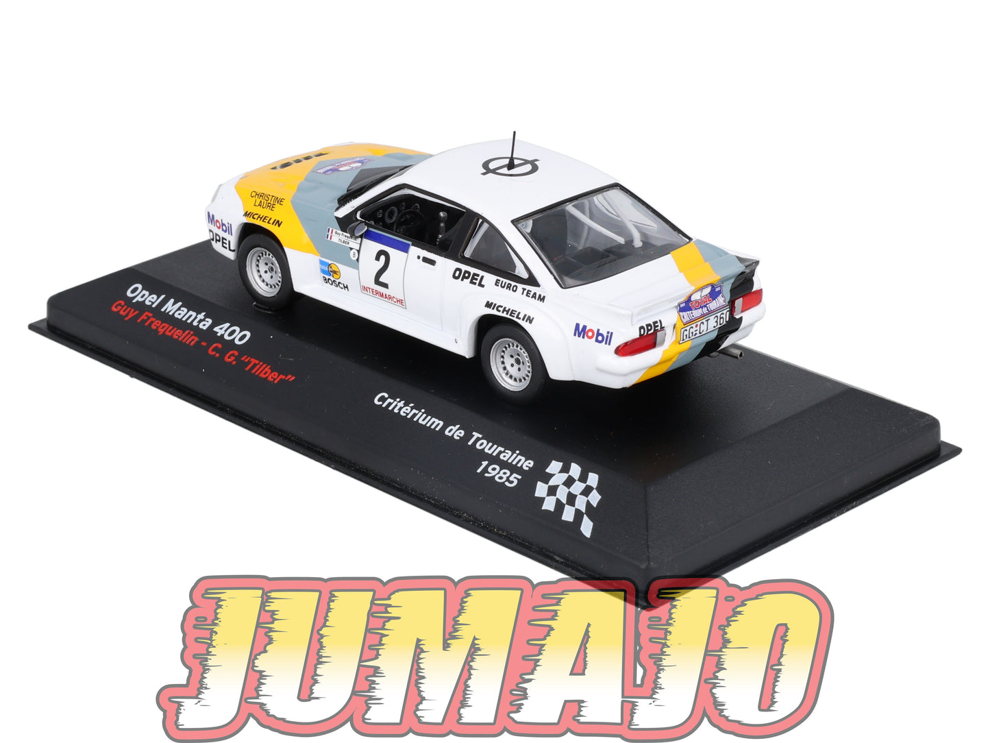 RFR55 voiture 1/43 IXO Rallye Française OPEL Manta 400 G.Frequelin 1985 #2