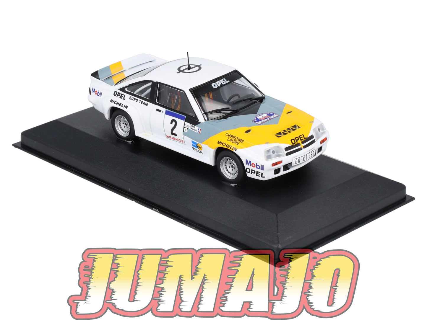 RFR55 voiture 1/43 IXO Rallye Française OPEL Manta 400 G.Frequelin 1985 #2