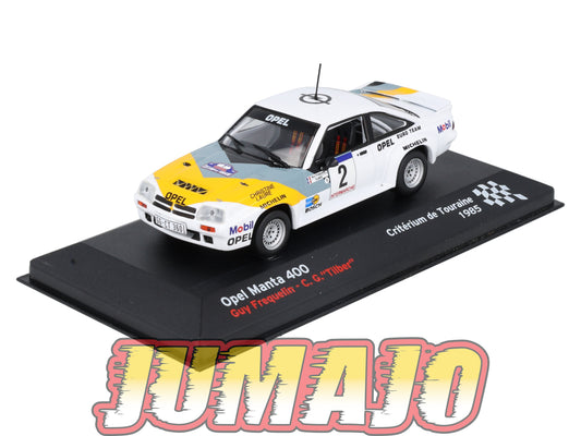 RFR55 voiture 1/43 IXO Rallye Française OPEL Manta 400 G.Frequelin 1985 #2