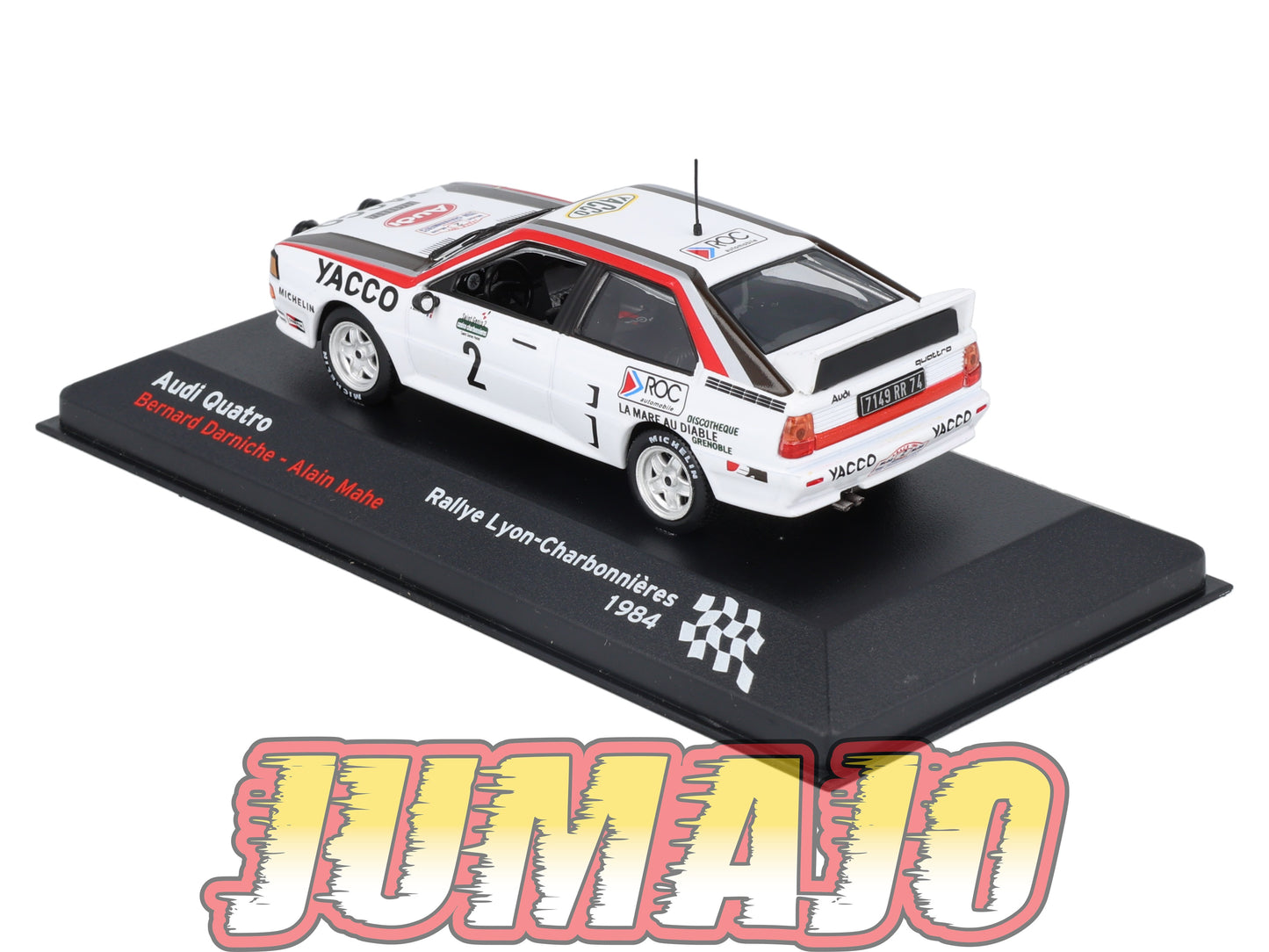 RFR58 voiture 1/43 IXO Altaya Rallye Française AUDI Quatro B.Darniche 1984 #2