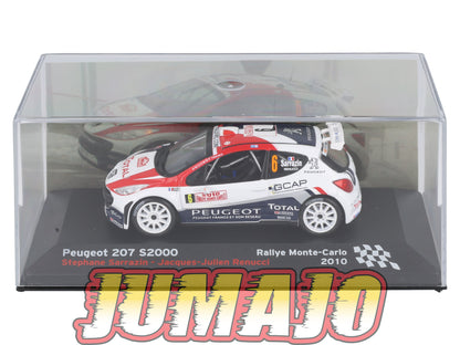 RFR59 voiture 1/43 IXO Rallye Française PEUGEOT 207 S2000 S.Sarrazin 2010 #6