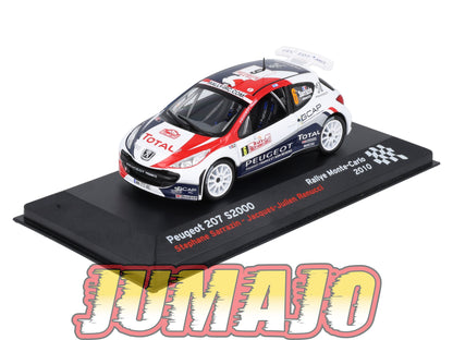 RFR59 voiture 1/43 IXO Rallye Française PEUGEOT 207 S2000 S.Sarrazin 2010 #6