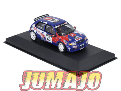 RFR5 voiture 1/43 IXO Rallye Française CITROEN Saxo Kit Car S.Loeb 1999 #49