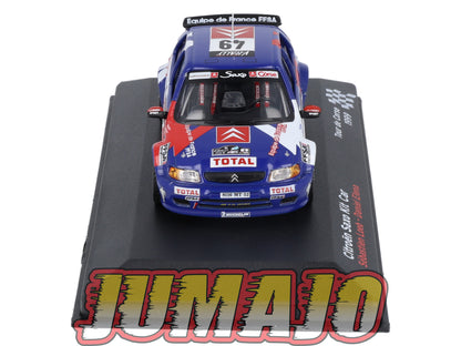 RFR5 voiture 1/43 IXO Rallye Française CITROEN Saxo Kit Car S.Loeb 1999 #49