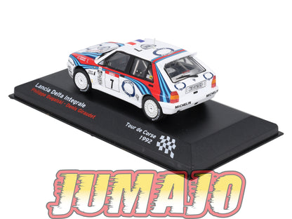 RFR60 voiture 1/43 IXO Rallye Française LANCIA Delta Integrale P.Bugalski 1992 #7