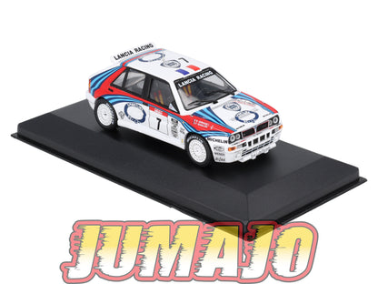 RFR60 voiture 1/43 IXO Rallye Française LANCIA Delta Integrale P.Bugalski 1992 #7