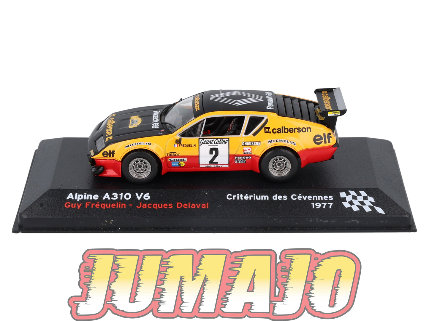 RFR6 voiture 1/43 IXO Altaya Rallye Française ALPINE A310 V6 G.Frequelin 1977 #2