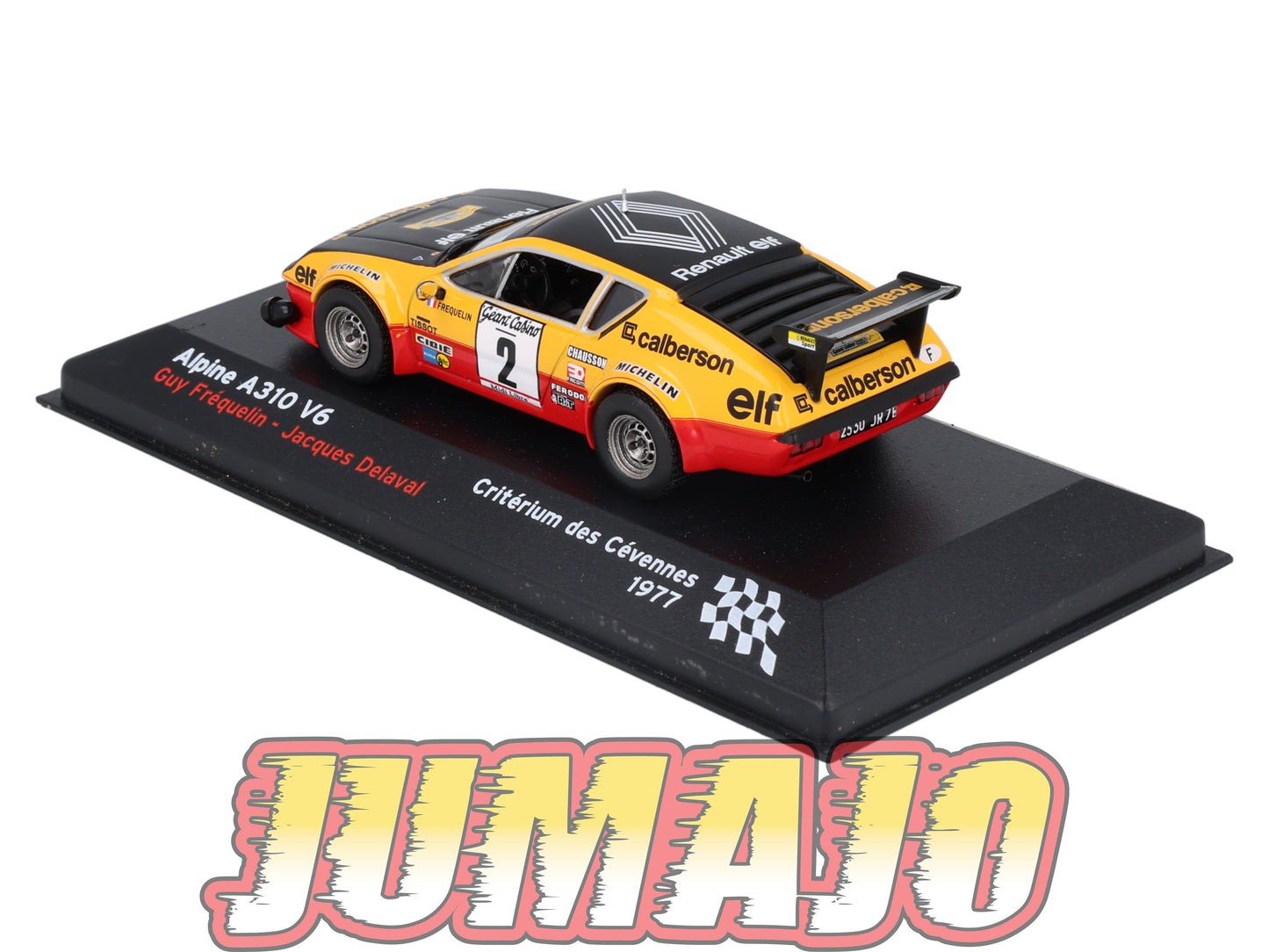 RFR6 voiture 1/43 IXO Altaya Rallye Française ALPINE A310 V6 G.Frequelin 1977 #2