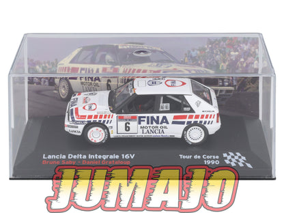 RFR9 voiture 1/43 IXO Altaya Rallye Française LANCIA Delta Integrale 16V B.Saby 1990 #6