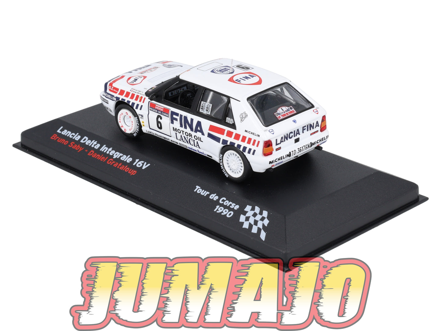 RFR9 voiture 1/43 IXO Altaya Rallye Française LANCIA Delta Integrale 16V B.Saby 1990 #6