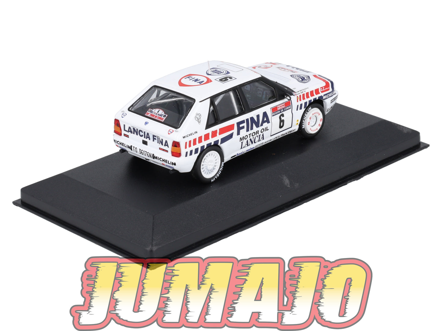 RFR9 voiture 1/43 IXO Altaya Rallye Française LANCIA Delta Integrale 16V B.Saby 1990 #6