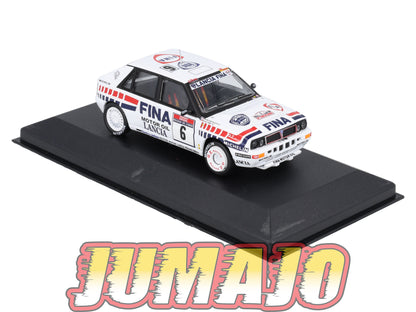 RFR9 voiture 1/43 IXO Altaya Rallye Française LANCIA Delta Integrale 16V B.Saby 1990 #6