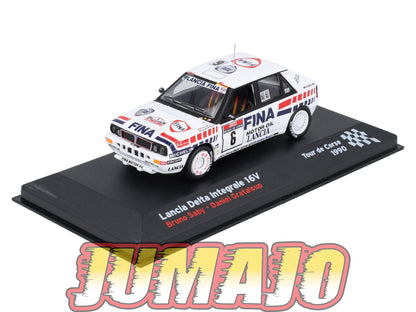 RFR9 voiture 1/43 IXO Altaya Rallye Française LANCIA Delta Integrale 16V B.Saby 1990 #6