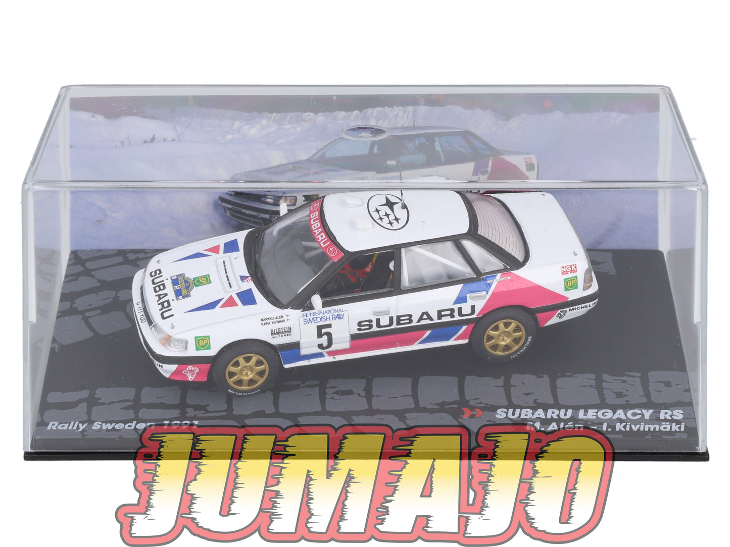 RIT16 voiture 1/43 IXO Altaya Rallye SUBARU Legacy RS M.Alen 1991 #5