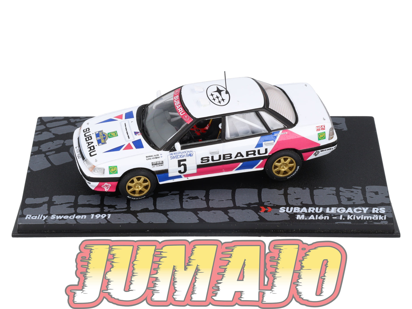 RIT16 voiture 1/43 IXO Altaya Rallye SUBARU Legacy RS M.Alen 1991 #5