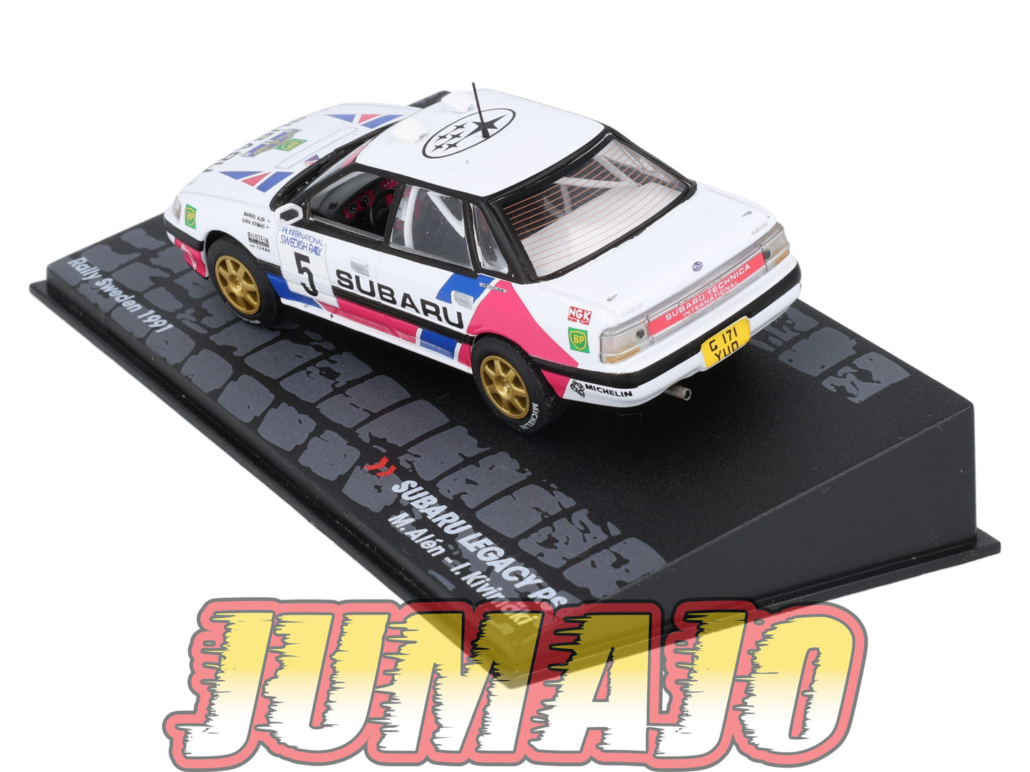 RIT16 voiture 1/43 IXO Altaya Rallye SUBARU Legacy RS M.Alen 1991 #5