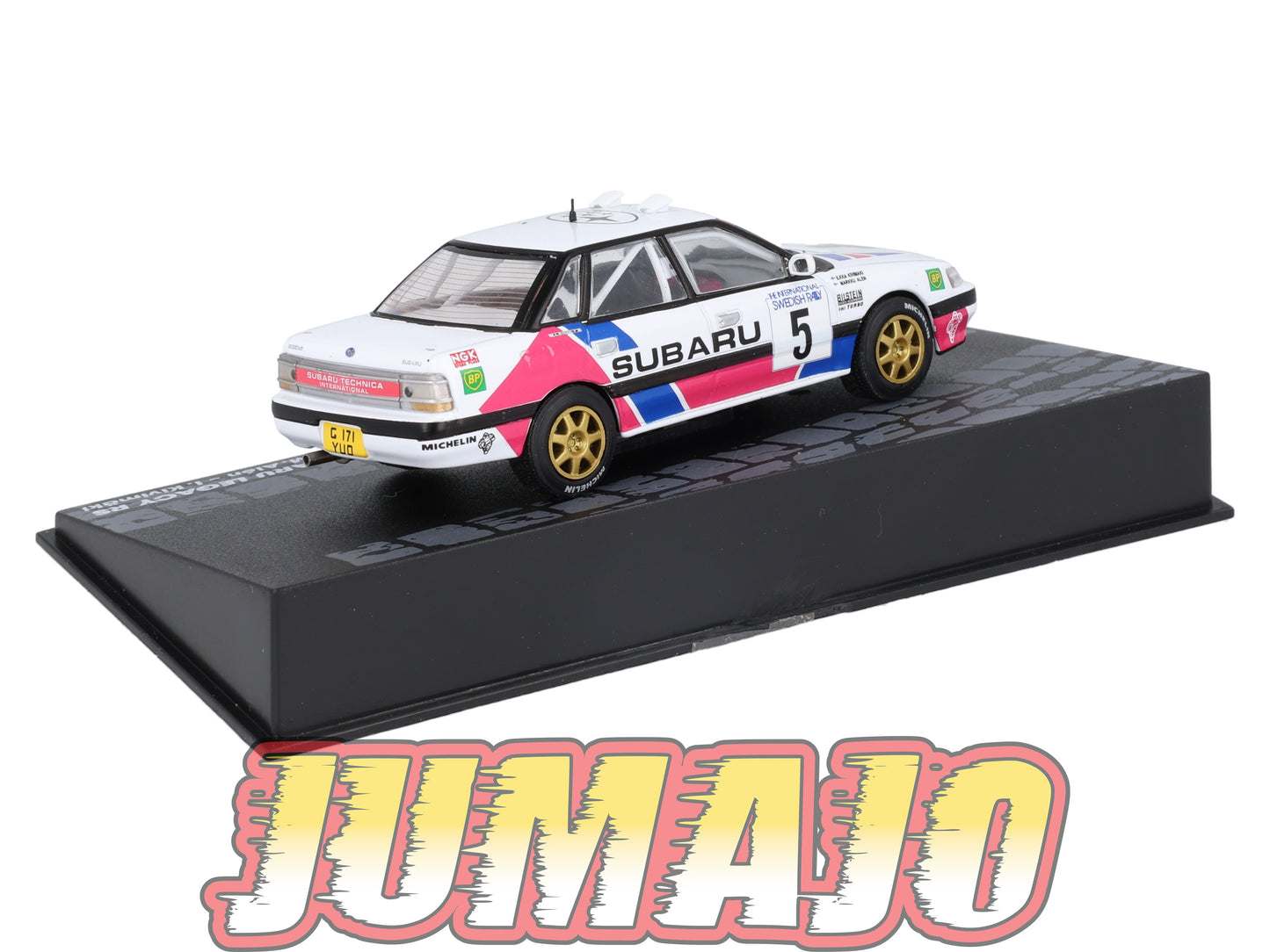 RIT16 voiture 1/43 IXO Altaya Rallye SUBARU Legacy RS M.Alen 1991 #5