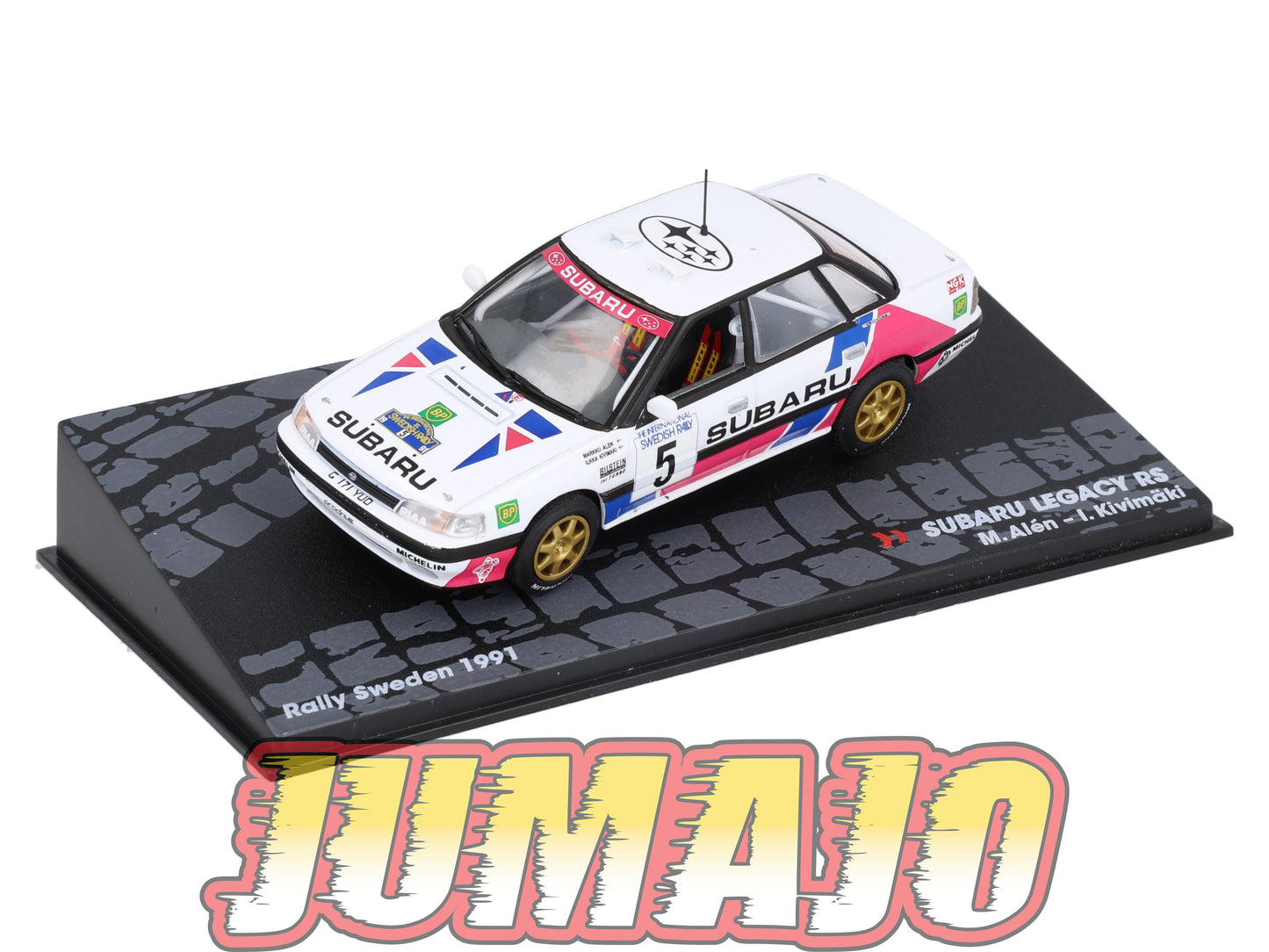 RIT16 voiture 1/43 IXO Altaya Rallye SUBARU Legacy RS M.Alen 1991 #5