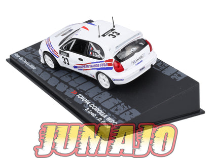 RIT17 voiture 1/43 IXO Altaya Rallye TOYOTA Corolla WRC S.Loeb 2000 #33