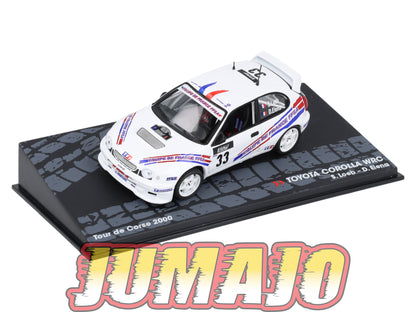 RIT17 voiture 1/43 IXO Altaya Rallye TOYOTA Corolla WRC S.Loeb 2000 #33