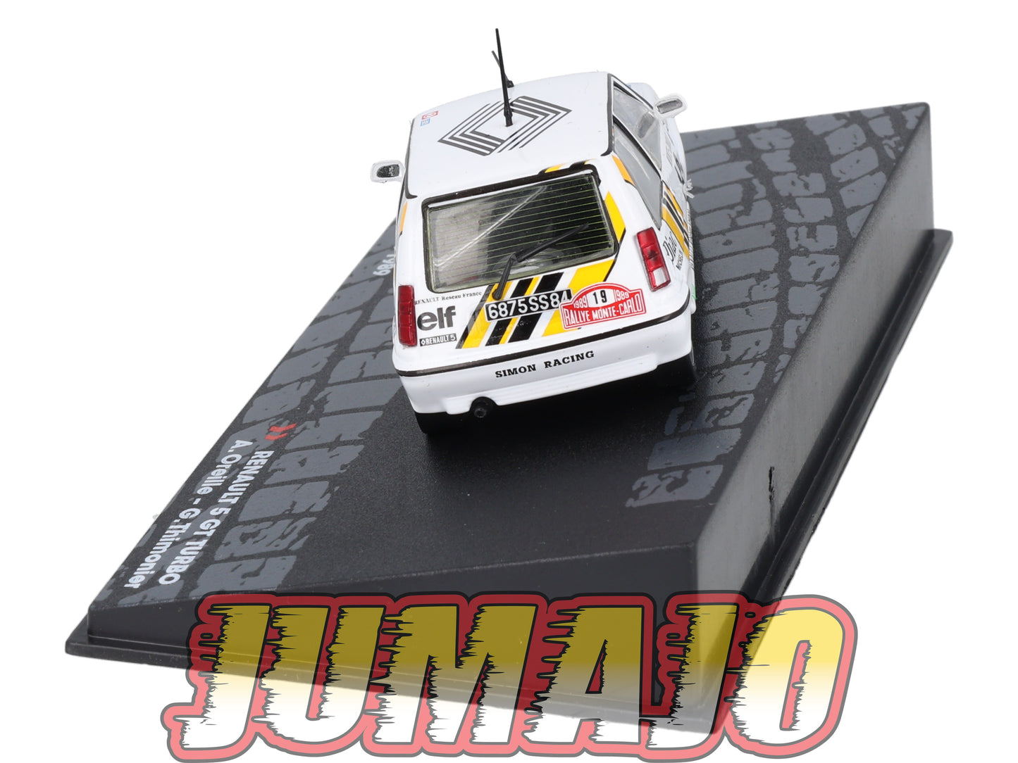 RIT22 Voiture 1/43 IXO Altaya Rallye RENAULT 5 GT Turbo Monte Carlo 1989 #19 A.Oreille