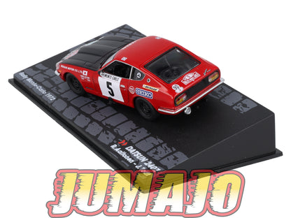 RIT34 Voiture 1/43 IXO Altaya Rallye : DATSUN 240Z Monte Carlo 1972 #5 R.Aaltonen