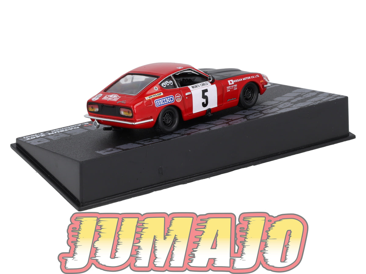 RIT34 Voiture 1/43 IXO Altaya Rallye : DATSUN 240Z Monte Carlo 1972 #5 R.Aaltonen