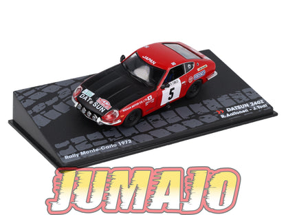 RIT34 Voiture 1/43 IXO Altaya Rallye : DATSUN 240Z Monte Carlo 1972 #5 R.Aaltonen
