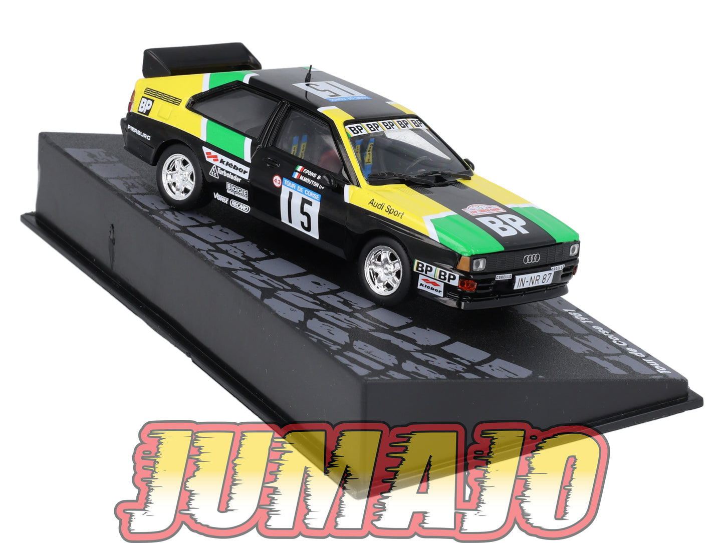 RIT3 voiture 1/43 IXO Altaya Rallye AUDI Quattro M.Mouton 1981 #15