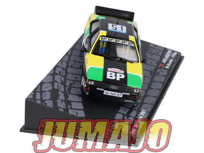 RIT3 voiture 1/43 IXO Altaya Rallye AUDI Quattro M.Mouton 1981 #15