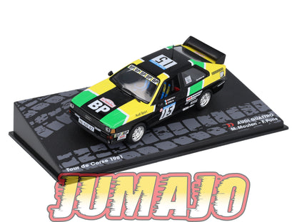 RIT3 voiture 1/43 IXO Altaya Rallye AUDI Quattro M.Mouton 1981 #15