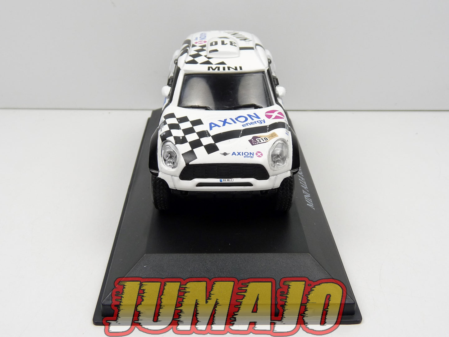 RLY33 Voiture 1/43 SALVAT Paris/Dakar :  Mini All4 Racing Terranova Graue 2016