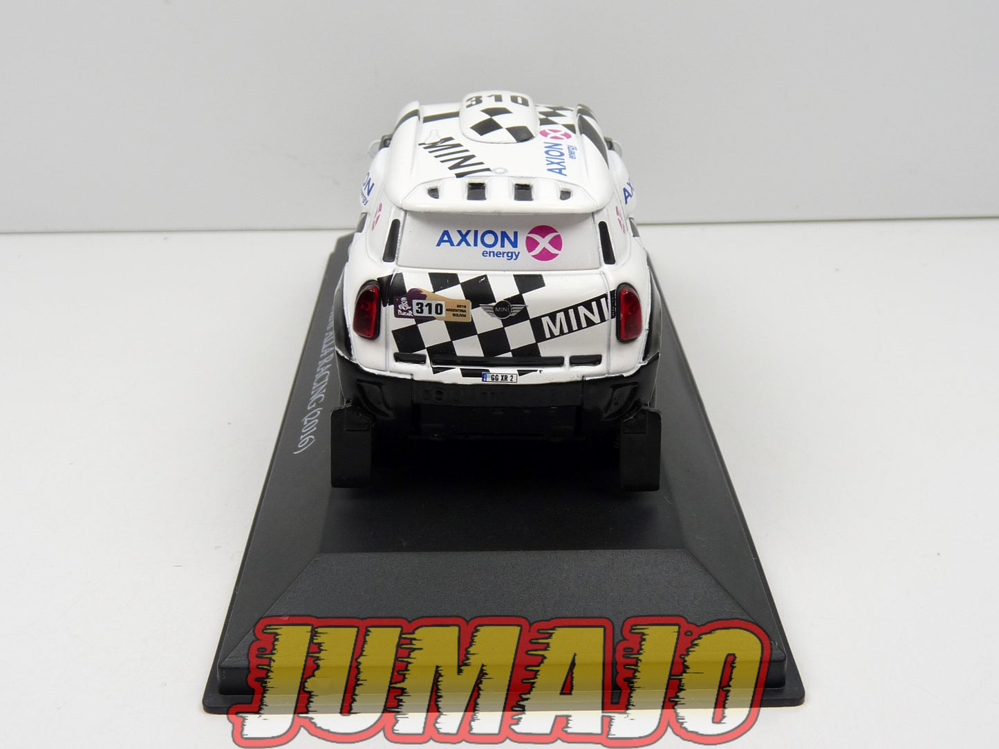 RLY33 Voiture 1/43 SALVAT Paris/Dakar :  Mini All4 Racing Terranova Graue 2016