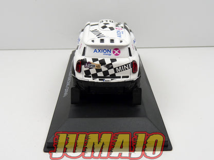 RLY33 Voiture 1/43 SALVAT Paris/Dakar :  Mini All4 Racing Terranova Graue 2016