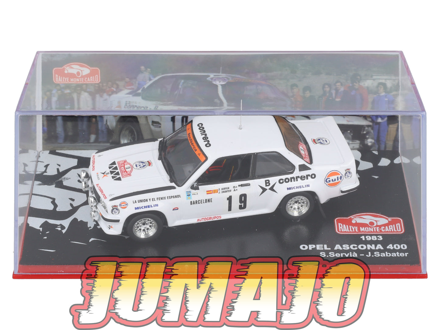 RMC100 Voiture 1/43 IXO Altaya Rallye OPEL Ascona 400 S.Servia 1983 #19