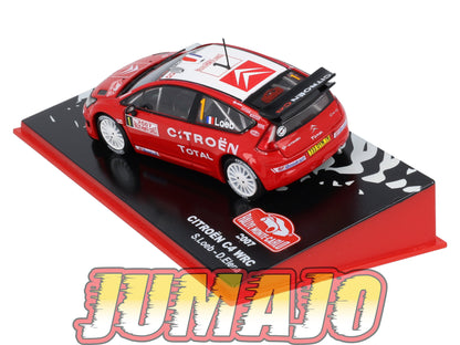 RMC101 Voiture 1/43 IXO Altaya Rallye Monte-carlo CITROËN C4 WRC #1 S.Loeb 2007